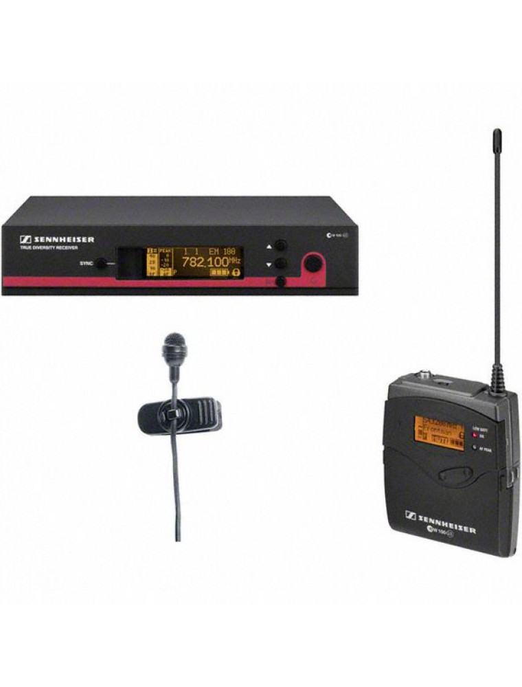 Sennheiser EW 122 G3 Clip On Lavalier Microphone Wireless Set